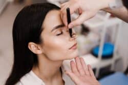 Ent,Doctor,Is,Drawing,Mark,Up,Lines,On,Nose,Before